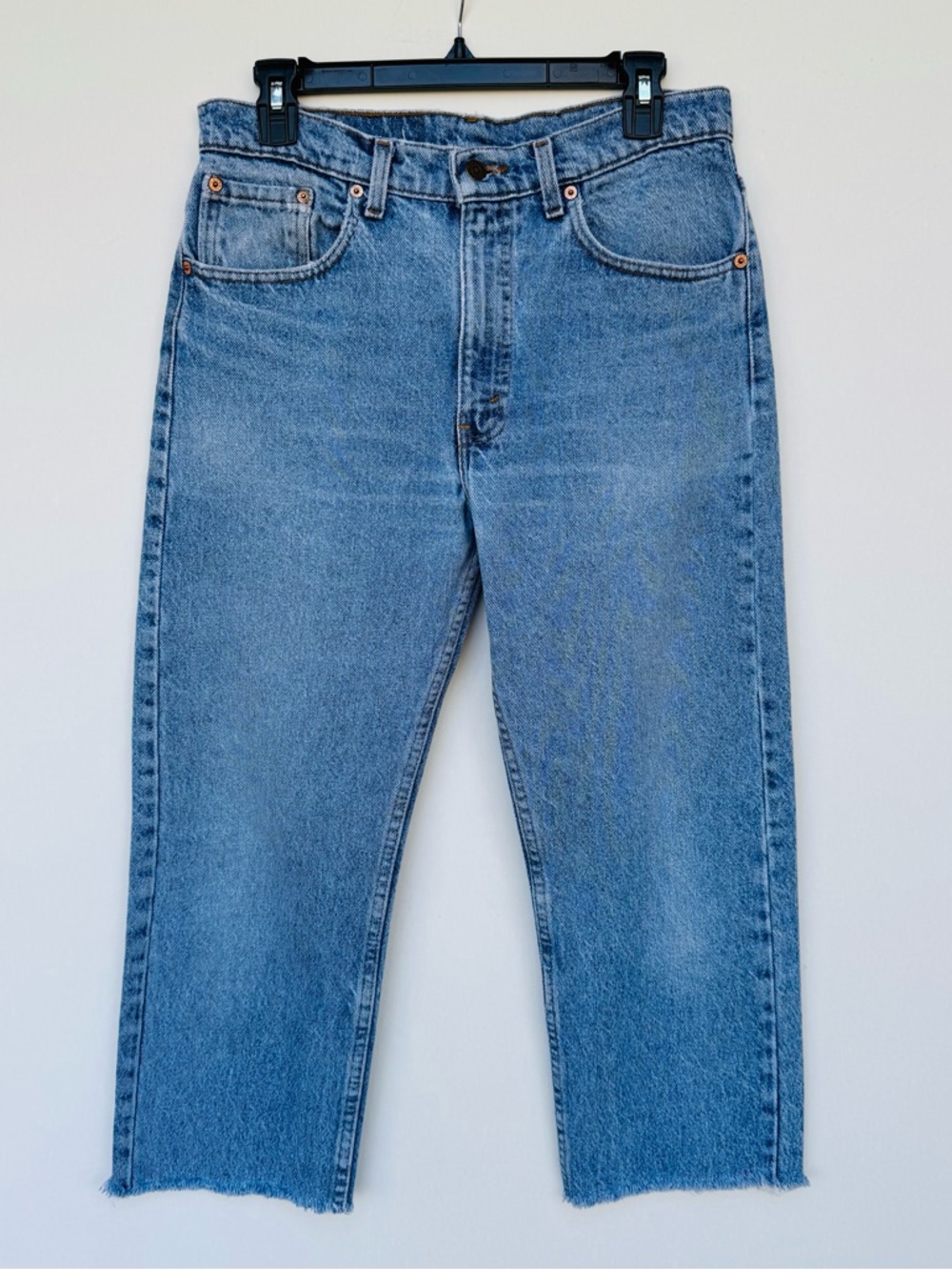 Vintage Levi’s 505 USA Made 90s Light Wash Straight Leg Mom Jeans Women’s 30x22